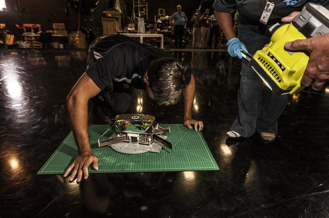 NASA image: NEAR EARTH ASTERIOD SCOUT SOLAR SAIL