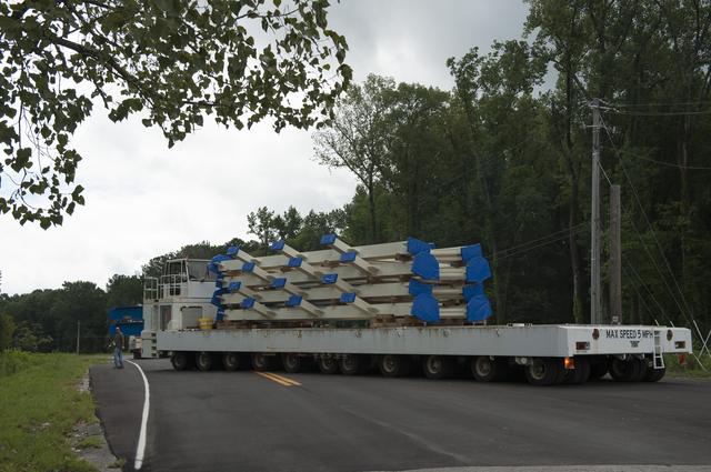 NASA image: SLS ENGINE SECTION PEDESTALS AND ENGINE SECTION SPIDER QUADRANTS