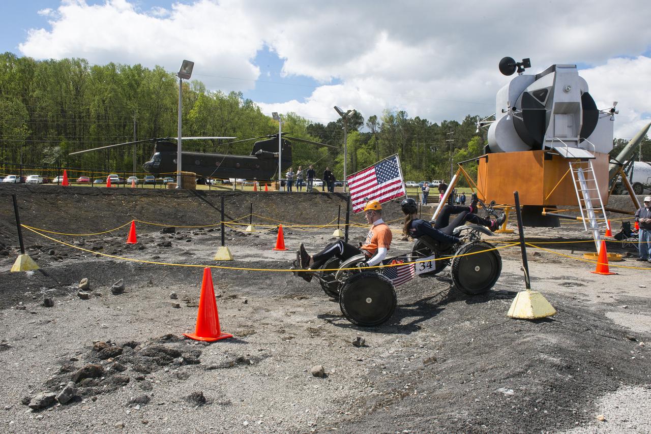 2016 ROVER CHALLENGE EVENTS AT THE U.S. SPACE AND ROCKET CENTER IN HUNTSVILLE, ALABAMA. NATIONAL AND INTERNATIONAL COLLEGE AND HIGH SCHOOL STUDENTS COME TOGETHER TO TEST THEIR ENGINEERING SKILLS OVER A SIMULATED OUTER PLANET OBSTACLE COURSE.