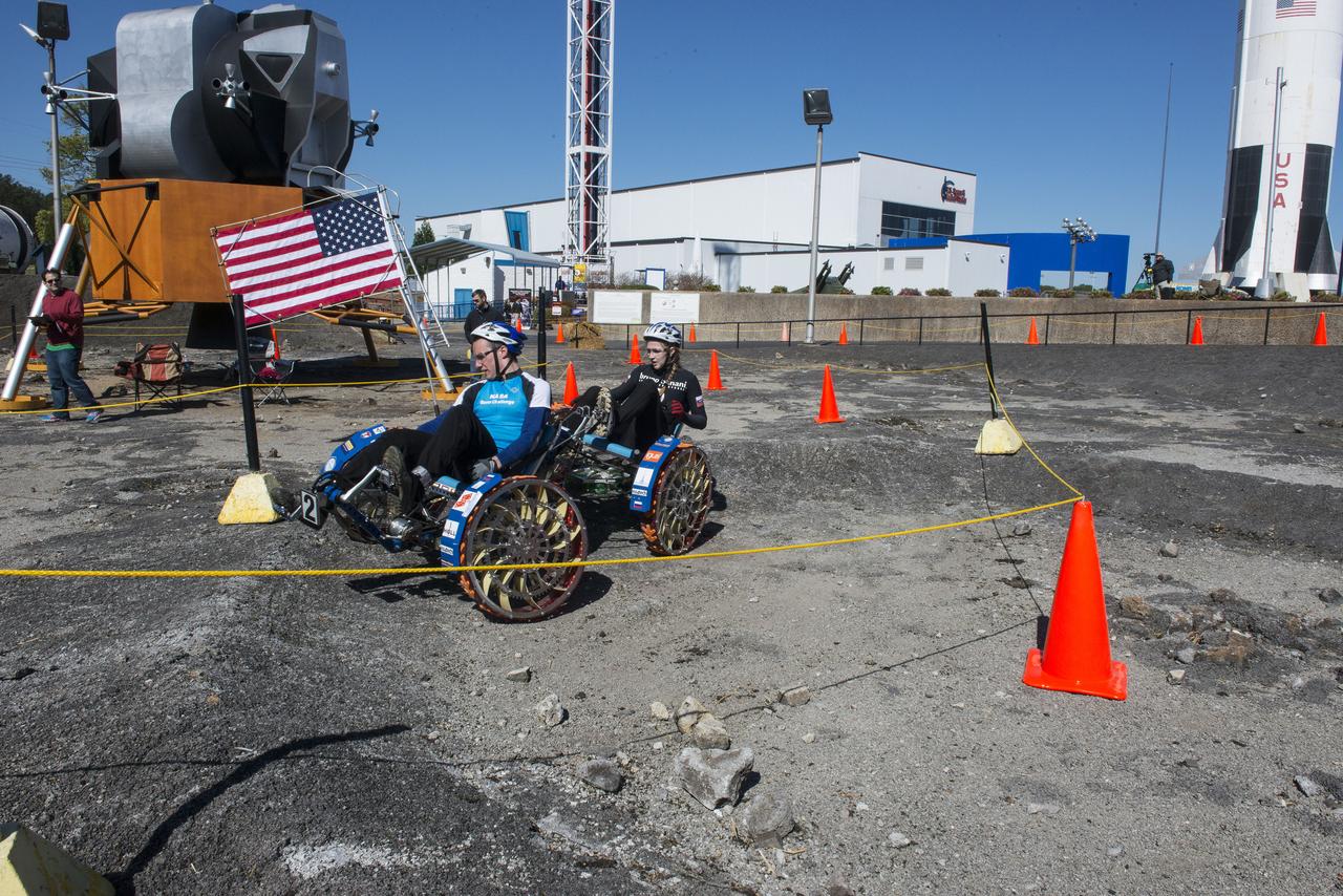 2016 ROVER CHALLENGE EVENTS AT THE U.S. SPACE AND ROCKET CENTER IN HUNTSVILLE, ALABAMA. NATIONAL AND INTERNATIONAL COLLEGE AND HIGH SCHOOL STUDENTS COME TOGETHER TO TEST THEIR ENGINEERING SKILLS OVER A SIMULATED OUTER PLANET OBSTACLE COURSE.