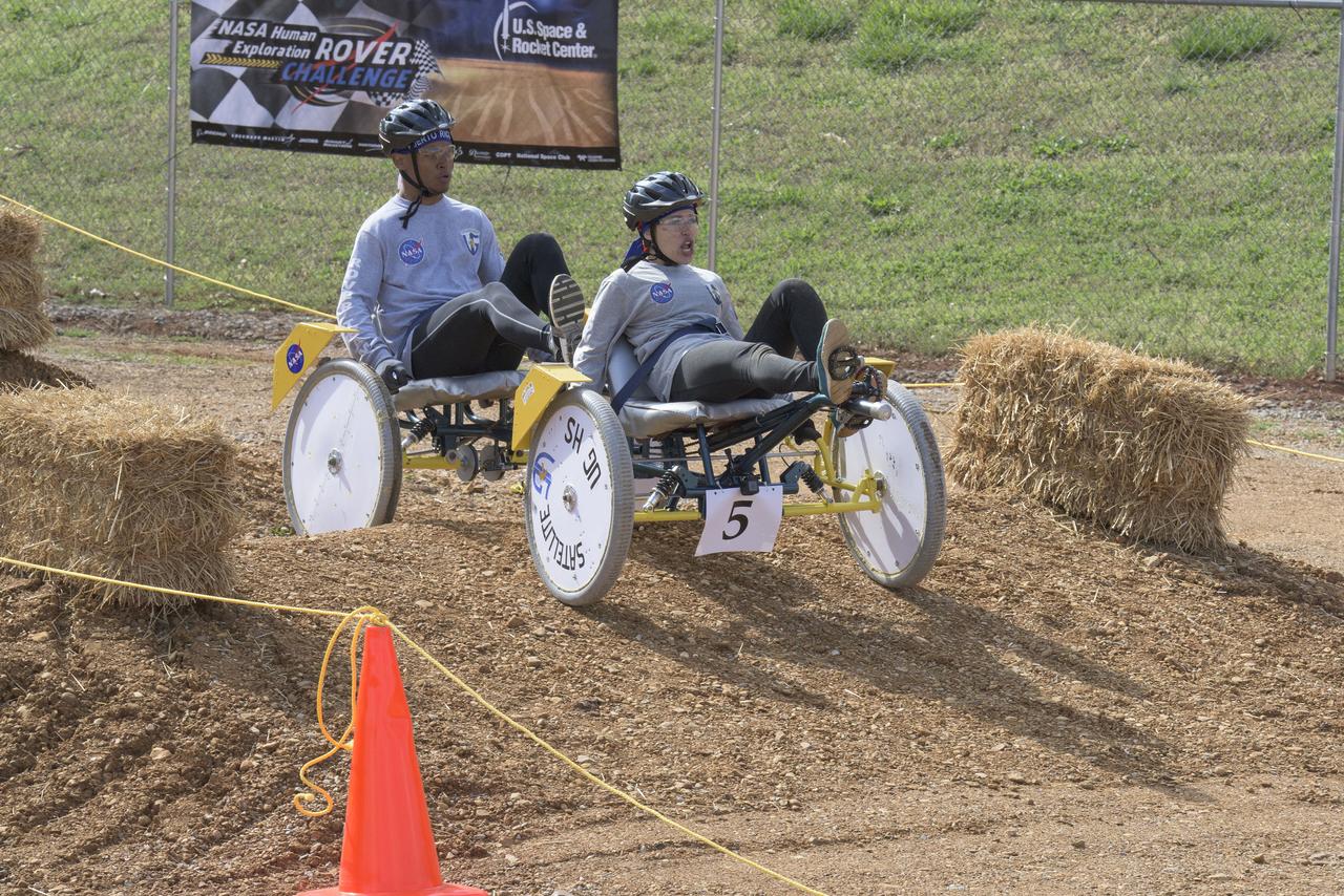 2016 ROVER CHALLENGE EVENTS AT THE U.S. SPACE AND ROCKET CENTER IN HUNTSVILLE, ALABAMA. NATIONAL AND INTERNATIONAL COLLEGE AND HIGH SCHOOL STUDENTS COME TOGETHER TO TEST THEIR ENGINEERING SKILLS OVER A SIMULATED OUTER PLANET OBSTACLE COURSE.