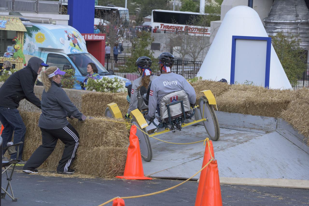2016 ROVER CHALLENGE EVENTS AT THE U.S. SPACE AND ROCKET CENTER IN HUNTSVILLE, ALABAMA. NATIONAL AND INTERNATIONAL COLLEGE AND HIGH SCHOOL STUDENTS COME TOGETHER TO TEST THEIR ENGINEERING SKILLS OVER A SIMULATED OUTER PLANET OBSTACLE COURSE.