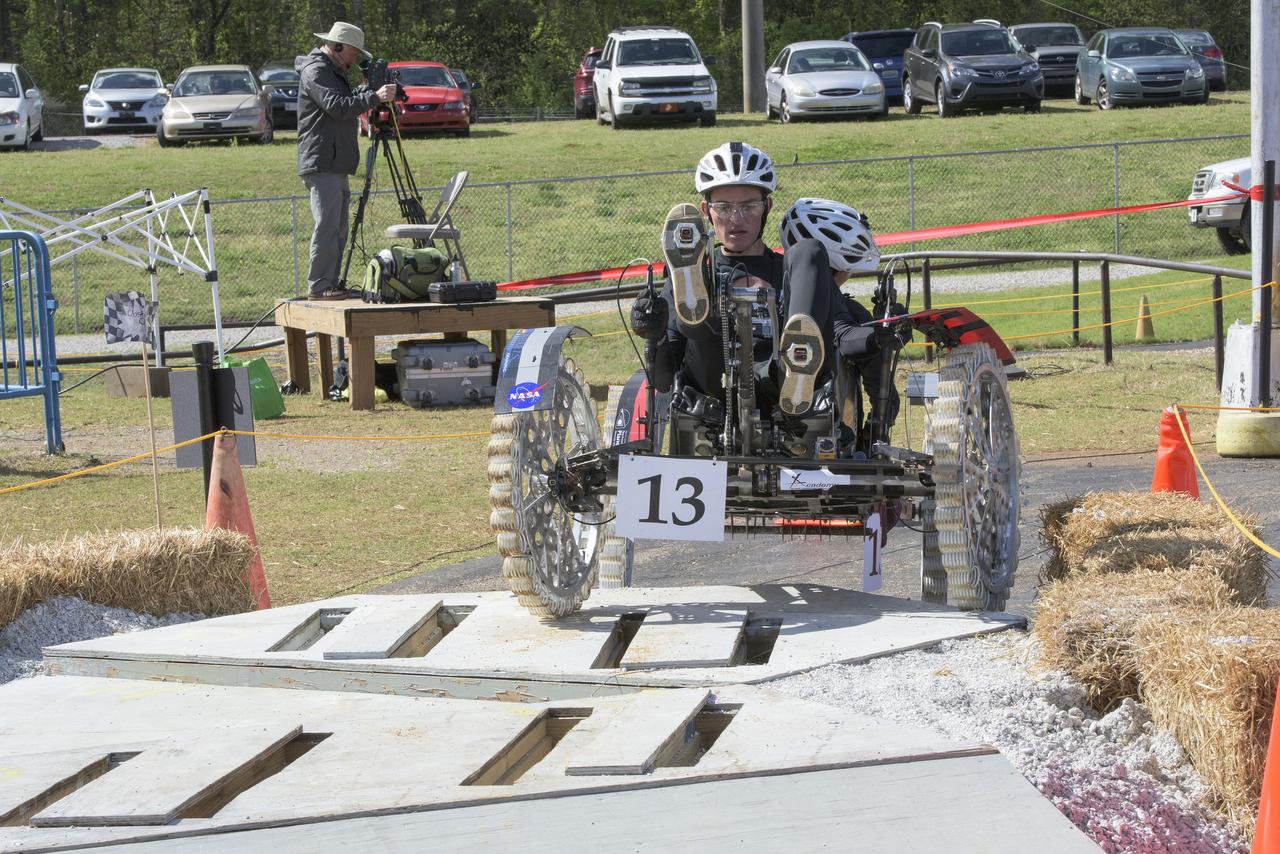 2016 ROVER CHALLENGE EVENTS AT THE U.S. SPACE AND ROCKET CENTER IN HUNTSVILLE, ALABAMA. NATIONAL AND INTERNATIONAL COLLEGE AND HIGH SCHOOL STUDENTS COME TOGETHER TO TEST THEIR ENGINEERING SKILLS OVER A SIMULATED OUTER PLANET OBSTACLE COURSE.