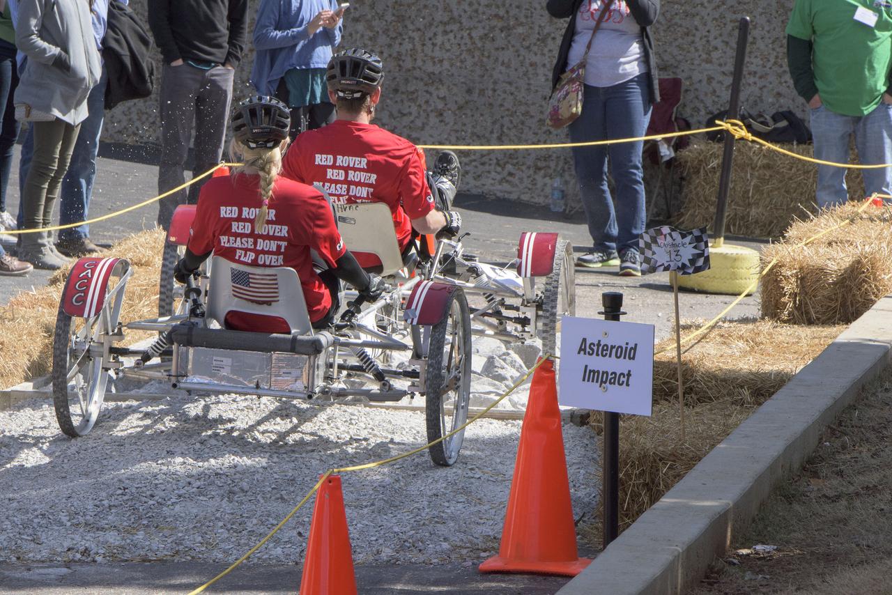 2016 ROVER CHALLENGE EVENTS AT THE U.S. SPACE AND ROCKET CENTER IN HUNTSVILLE, ALABAMA. NATIONAL AND INTERNATIONAL COLLEGE AND HIGH SCHOOL STUDENTS COME TOGETHER TO TEST THEIR ENGINEERING SKILLS OVER A SIMULATED OUTER PLANET OBSTACLE COURSE.
