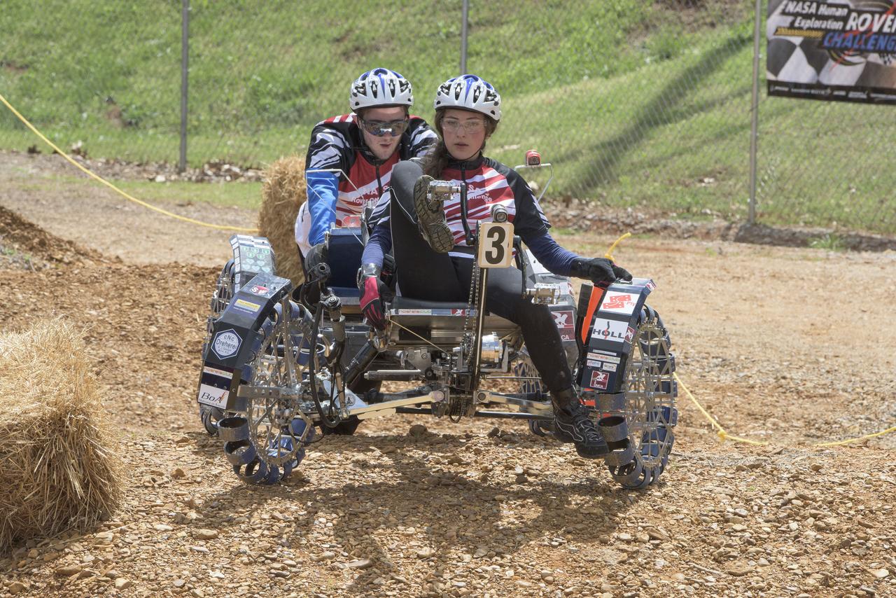 2016 ROVER CHALLENGE EVENTS AT THE U.S. SPACE AND ROCKET CENTER IN HUNTSVILLE, ALABAMA. NATIONAL AND INTERNATIONAL COLLEGE AND HIGH SCHOOL STUDENTS COME TOGETHER TO TEST THEIR ENGINEERING SKILLS OVER A SIMULATED OUTER PLANET OBSTACLE COURSE.