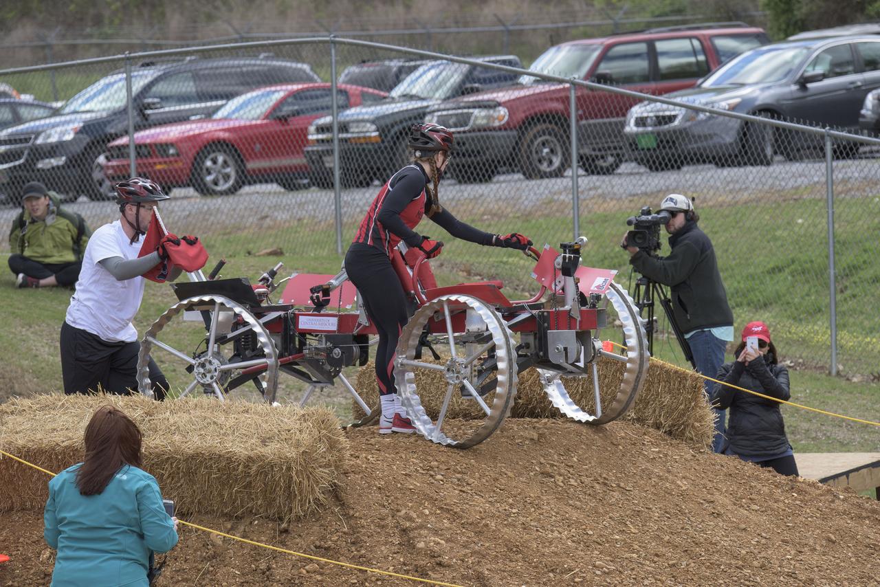 2016 ROVER CHALLENGE EVENTS AT THE U.S. SPACE AND ROCKET CENTER IN HUNTSVILLE, ALABAMA. NATIONAL AND INTERNATIONAL COLLEGE AND HIGH SCHOOL STUDENTS COME TOGETHER TO TEST THEIR ENGINEERING SKILLS OVER A SIMULATED OUTER PLANET OBSTACLE COURSE.