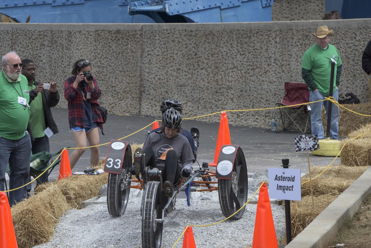 2016 ROVER CHALLENGE EVENTS AT THE U.S. SPACE AND ROCKET CENTER IN HUNTSVILLE, ALABAMA. NATIONAL AND INTERNATIONAL COLLEGE AND HIGH SCHOOL STUDENTS COME TOGETHER TO TEST THEIR ENGINEERING SKILLS OVER A SIMULATED OUTER PLANET OBSTACLE COURSE.