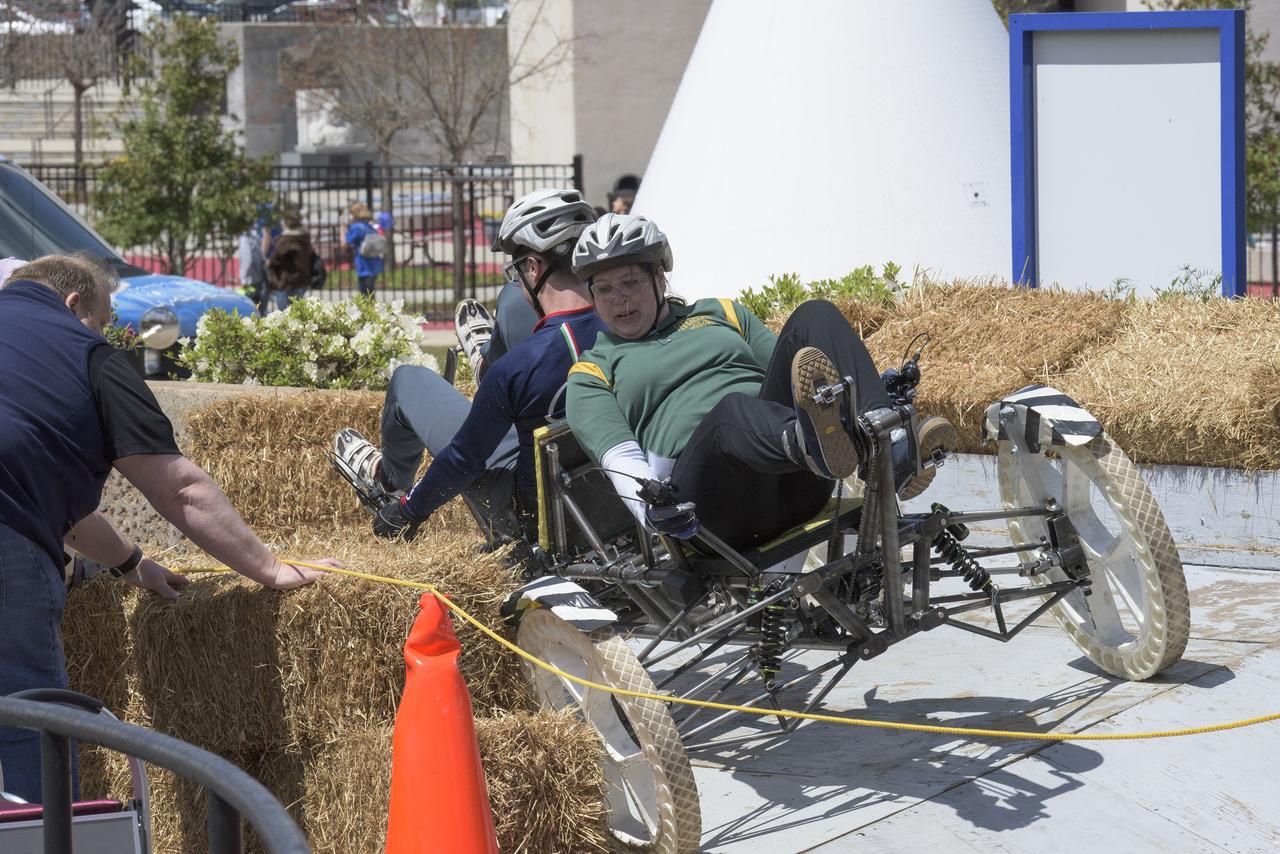 2016 ROVER CHALLENGE EVENTS AT THE U.S. SPACE AND ROCKET CENTER IN HUNTSVILLE, ALABAMA. NATIONAL AND INTERNATIONAL COLLEGE AND HIGH SCHOOL STUDENTS COME TOGETHER TO TEST THEIR ENGINEERING SKILLS OVER A SIMULATED OUTER PLANET OBSTACLE COURSE.