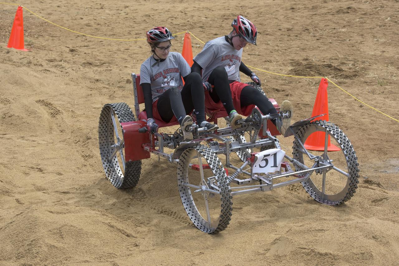 2016 ROVER CHALLENGE EVENTS AT THE U.S. SPACE AND ROCKET CENTER IN HUNTSVILLE, ALABAMA. NATIONAL AND INTERNATIONAL COLLEGE AND HIGH SCHOOL STUDENTS COME TOGETHER TO TEST THEIR ENGINEERING SKILLS OVER A SIMULATED OUTER PLANET OBSTACLE COURSE.