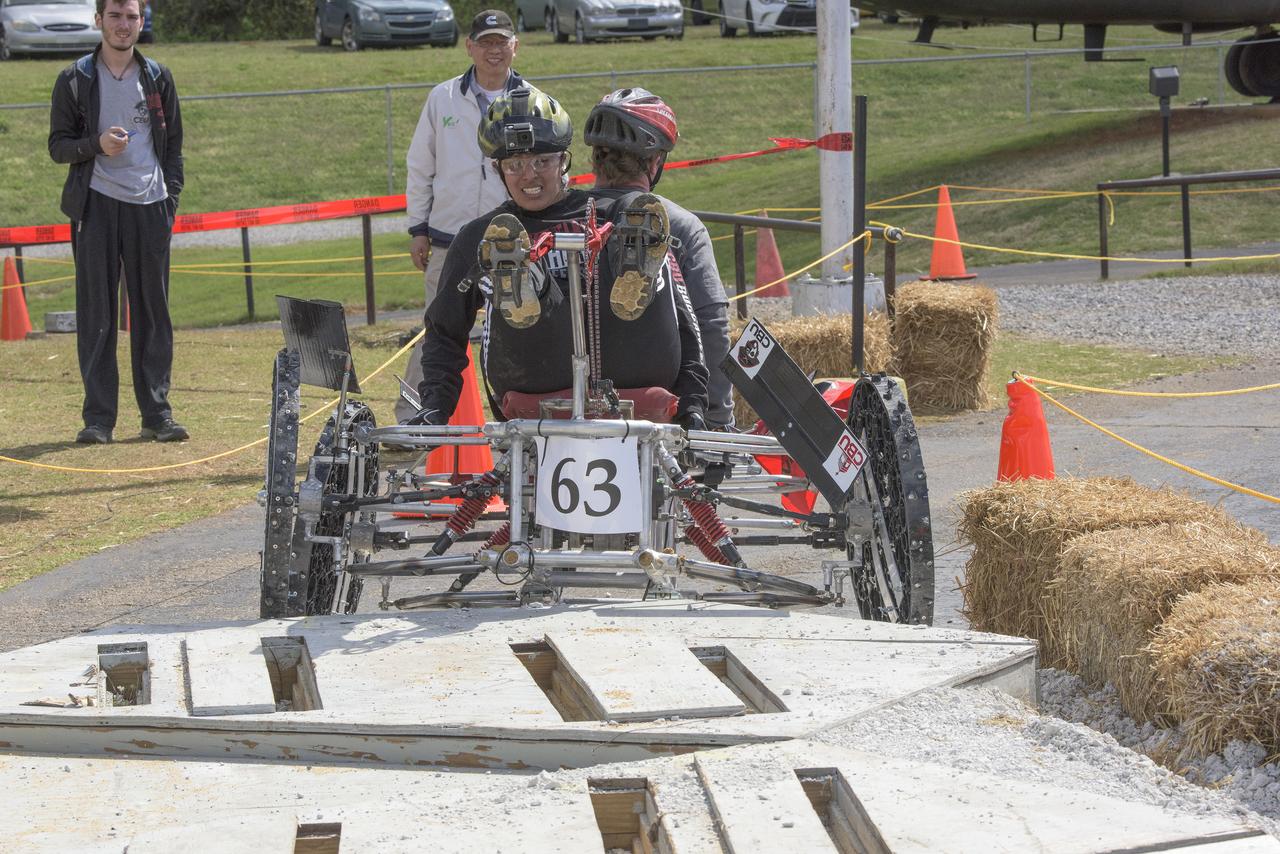 2016 ROVER CHALLENGE EVENTS AT THE U.S. SPACE AND ROCKET CENTER IN HUNTSVILLE, ALABAMA. NATIONAL AND INTERNATIONAL COLLEGE AND HIGH SCHOOL STUDENTS COME TOGETHER TO TEST THEIR ENGINEERING SKILLS OVER A SIMULATED OUTER PLANET OBSTACLE COURSE.