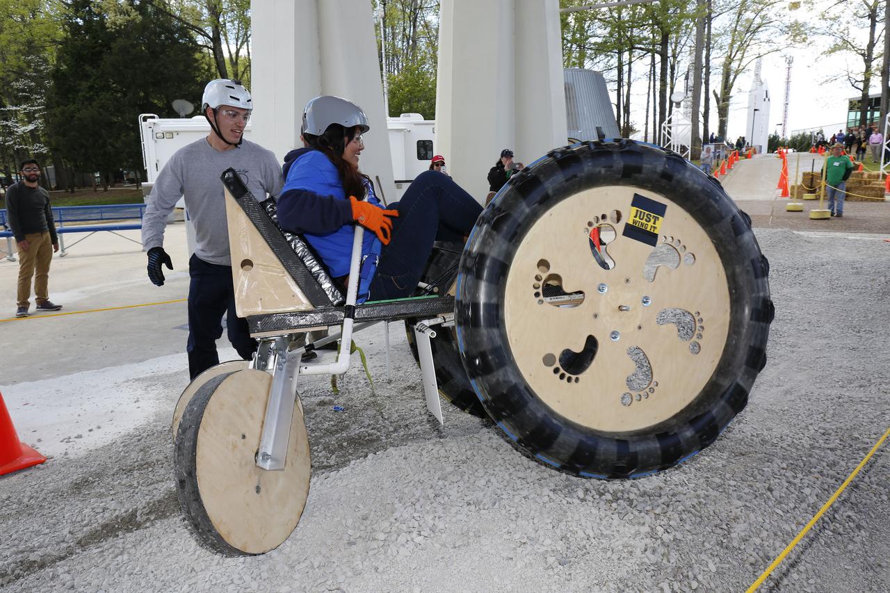 2016 ROVER CHALLENGE EVENTS AT THE U.S. SPACE AND ROCKET CENTER IN HUNTSVILLE, ALABAMA. NATIONAL AND INTERNATIONAL COLLEGE AND HIGH SCHOOL STUDENTS COME TOGETHER TO TEST THEIR ENGINEERING SKILLS OVER A SIMULATED OUTER PLANET OBSTACLE COURSE.