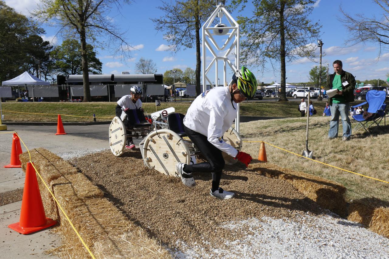 2016 ROVER CHALLENGE EVENTS AT THE U.S. SPACE AND ROCKET CENTER IN HUNTSVILLE, ALABAMA. NATIONAL AND INTERNATIONAL COLLEGE AND HIGH SCHOOL STUDENTS COME TOGETHER TO TEST THEIR ENGINEERING SKILLS OVER A SIMULATED OUTER PLANET OBSTACLE COURSE.
