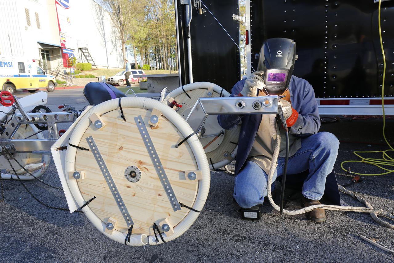 2016 ROVER CHALLENGE EVENTS AT THE U.S. SPACE AND ROCKET CENTER IN HUNTSVILLE, ALABAMA. NATIONAL AND INTERNATIONAL COLLEGE AND HIGH SCHOOL STUDENTS COME TOGETHER TO TEST THEIR ENGINEERING SKILLS OVER A SIMULATED OUTER PLANET OBSTACLE COURSE.