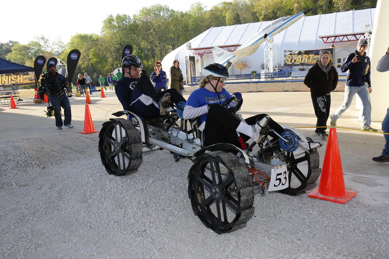 2016 ROVER CHALLENGE EVENTS AT THE U.S. SPACE AND ROCKET CENTER IN HUNTSVILLE, ALABAMA. NATIONAL AND INTERNATIONAL COLLEGE AND HIGH SCHOOL STUDENTS COME TOGETHER TO TEST THEIR ENGINEERING SKILLS OVER A SIMULATED OUTER PLANET OBSTACLE COURSE.
