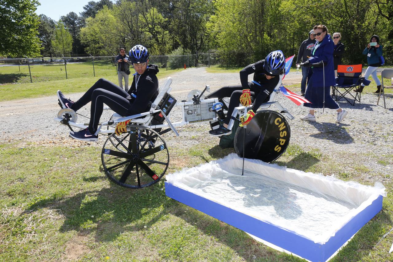 2016 ROVER CHALLENGE EVENTS AT THE U.S. SPACE AND ROCKET CENTER IN HUNTSVILLE, ALABAMA. NATIONAL AND INTERNATIONAL COLLEGE AND HIGH SCHOOL STUDENTS COME TOGETHER TO TEST THEIR ENGINEERING SKILLS OVER A SIMULATED OUTER PLANET OBSTACLE COURSE.