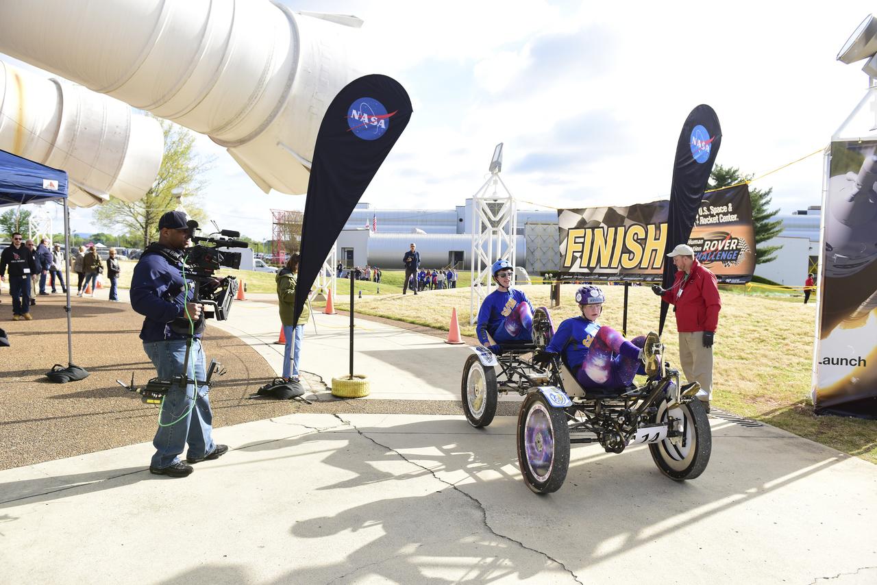 2016 ROVER CHALLENGE EVENTS AT THE U.S. SPACE AND ROCKET CENTER IN HUNTSVILLE, ALABAMA. NATIONAL AND INTERNATIONAL COLLEGE AND HIGH SCHOOL STUDENTS COME TOGETHER TO TEST THEIR ENGINEERING SKILLS OVER A SIMULATED OUTER PLANET OBSTACLE COURSE.