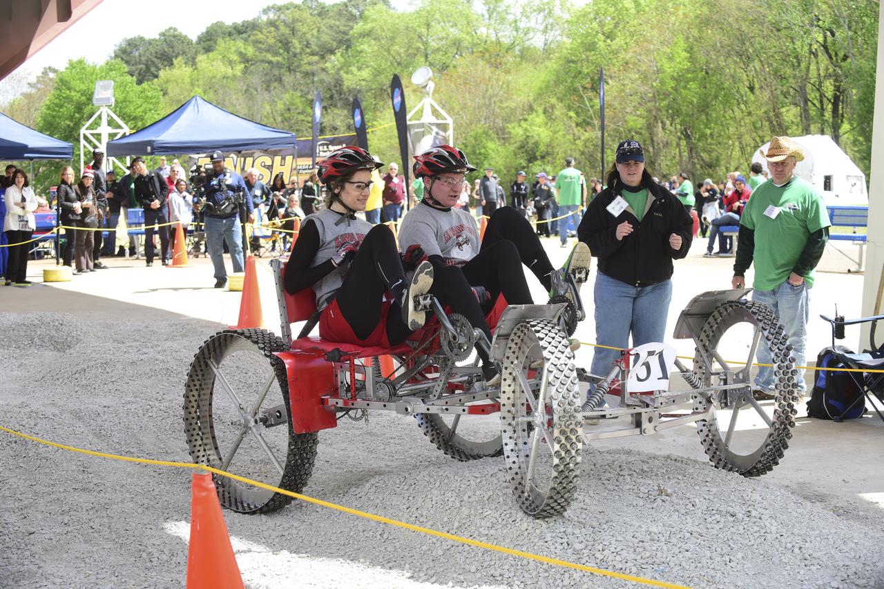 2016 ROVER CHALLENGE EVENTS AT THE U.S. SPACE AND ROCKET CENTER IN HUNTSVILLE, ALABAMA. NATIONAL AND INTERNATIONAL COLLEGE AND HIGH SCHOOL STUDENTS COME TOGETHER TO TEST THEIR ENGINEERING SKILLS OVER A SIMULATED OUTER PLANET OBSTACLE COURSE.