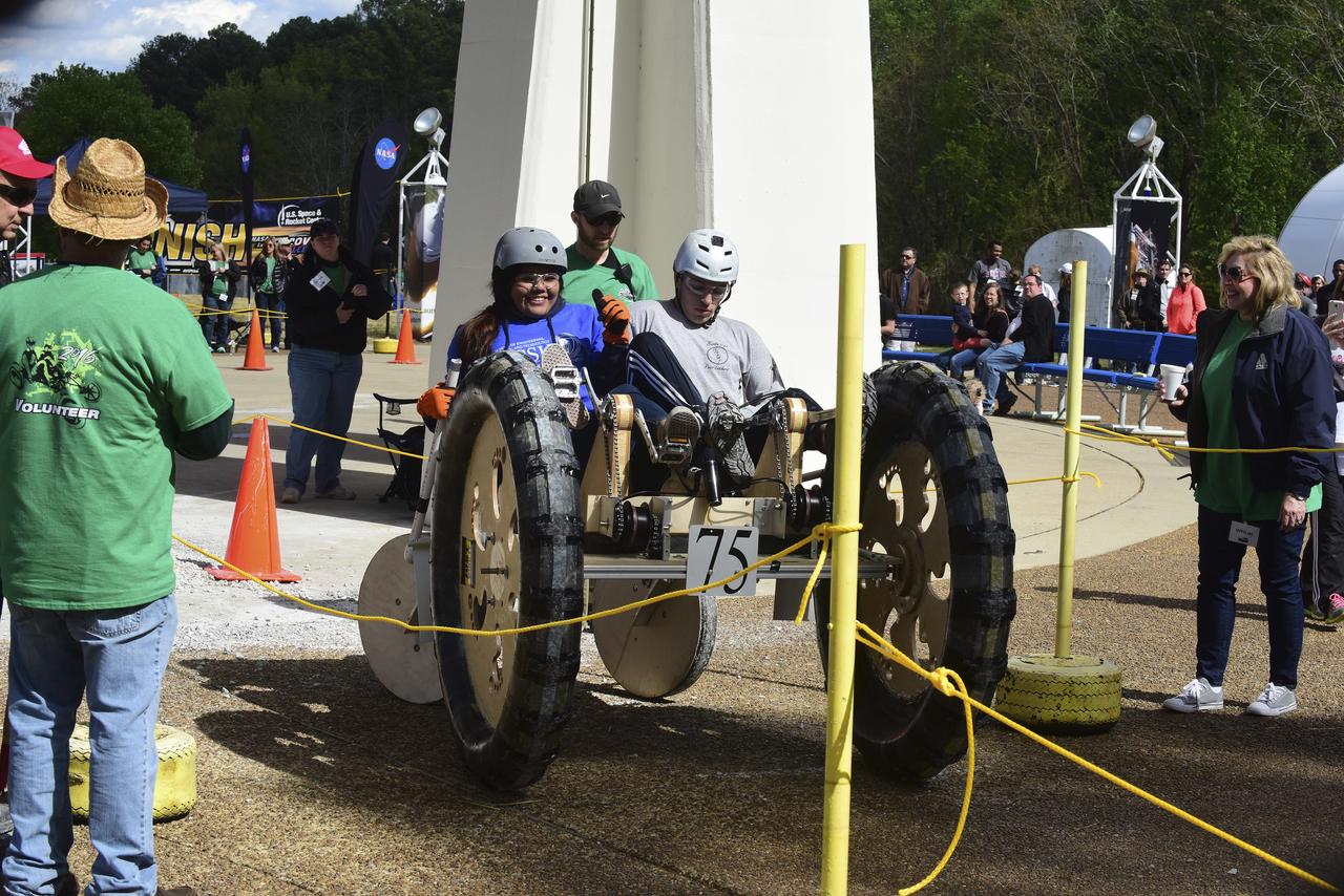 2016 ROVER CHALLENGE EVENTS AT THE U.S. SPACE AND ROCKET CENTER IN HUNTSVILLE, ALABAMA. NATIONAL AND INTERNATIONAL COLLEGE AND HIGH SCHOOL STUDENTS COME TOGETHER TO TEST THEIR ENGINEERING SKILLS OVER A SIMULATED OUTER PLANET OBSTACLE COURSE.