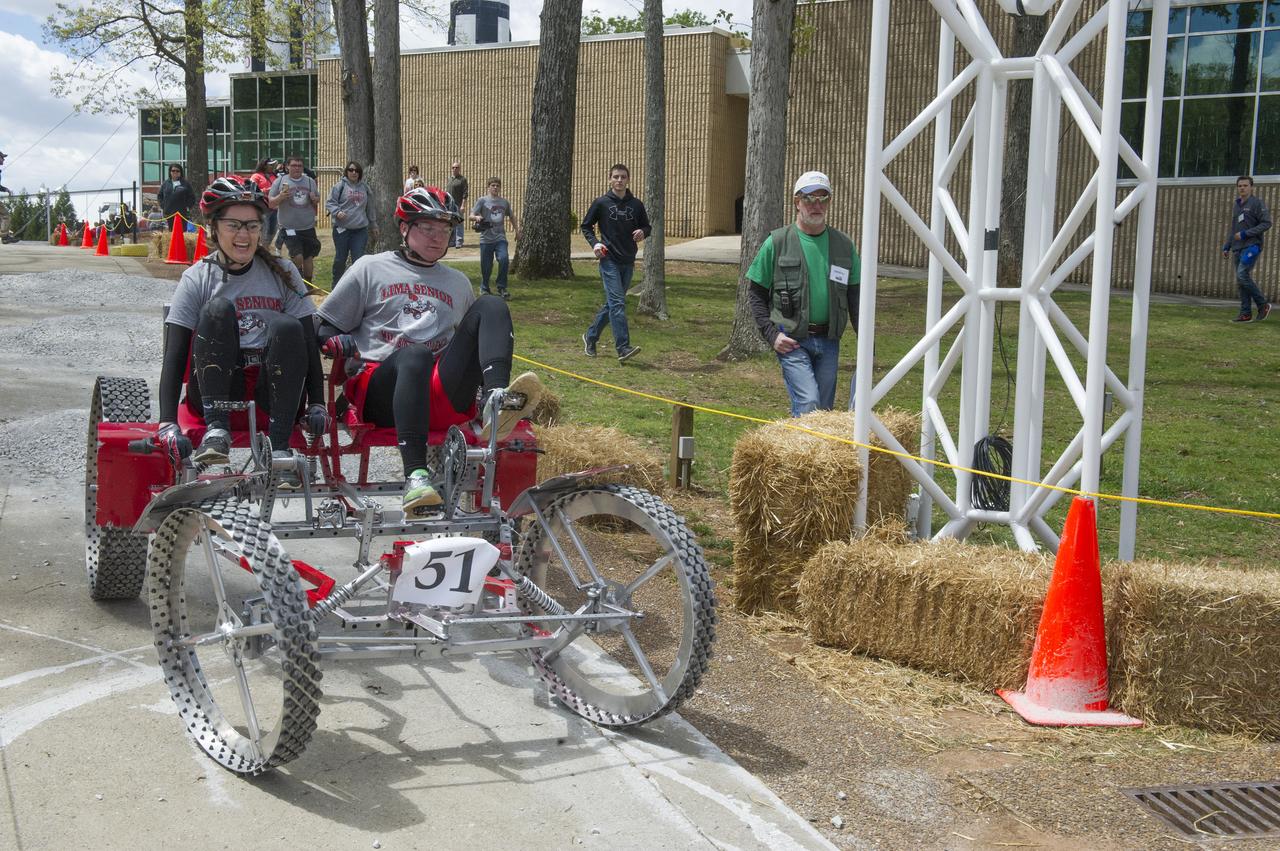 2016 ROVER CHALLENGE EVENTS AT THE U.S. SPACE AND ROCKET CENTER IN HUNTSVILLE, ALABAMA. NATIONAL AND INTERNATIONAL COLLEGE AND HIGH SCHOOL STUDENTS COME TOGETHER TO TEST THEIR ENGINEERING SKILLS OVER A SIMULATED OUTER PLANET OBSTACLE COURSE.