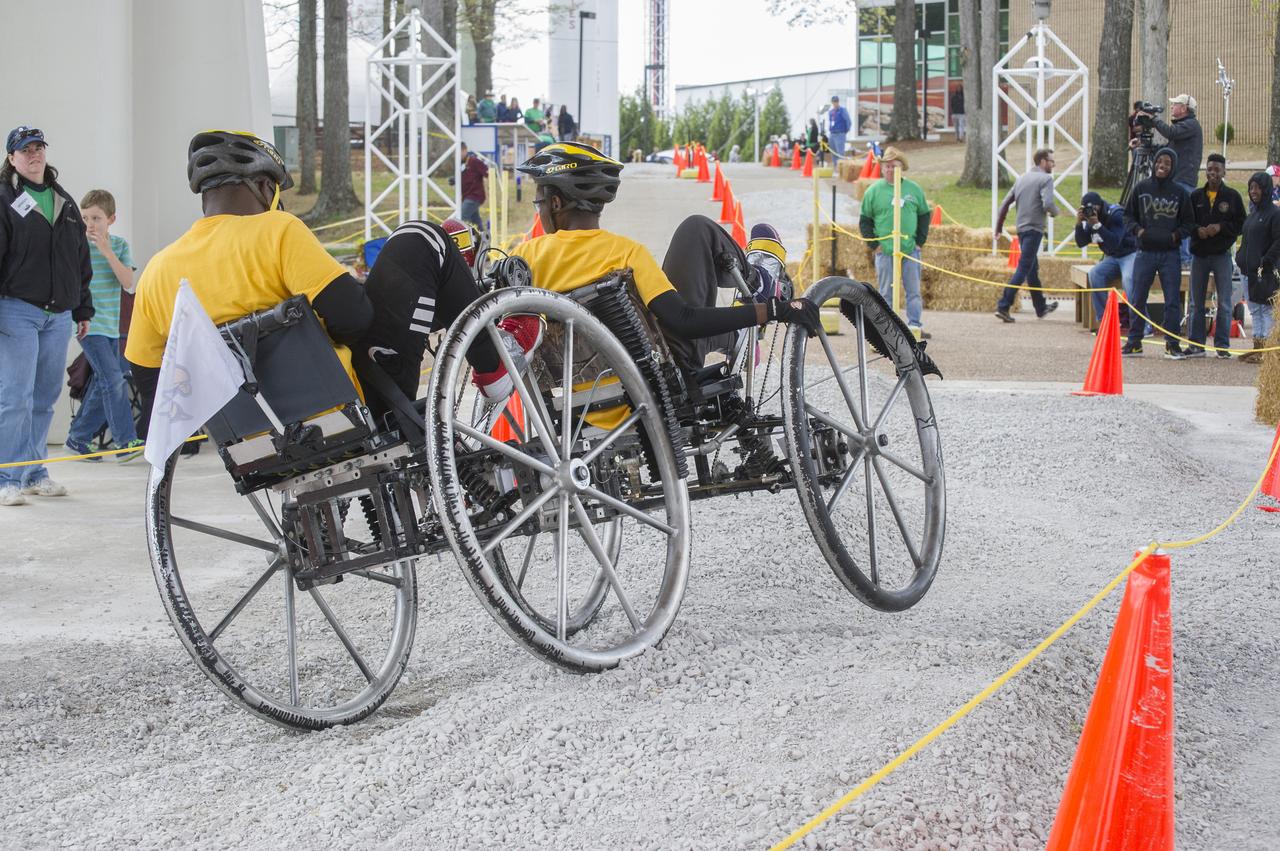 2016 ROVER CHALLENGE EVENTS AT THE U.S. SPACE AND ROCKET CENTER IN HUNTSVILLE, ALABAMA. NATIONAL AND INTERNATIONAL COLLEGE AND HIGH SCHOOL STUDENTS COME TOGETHER TO TEST THEIR ENGINEERING SKILLS OVER A SIMULATED OUTER PLANET OBSTACLE COURSE.