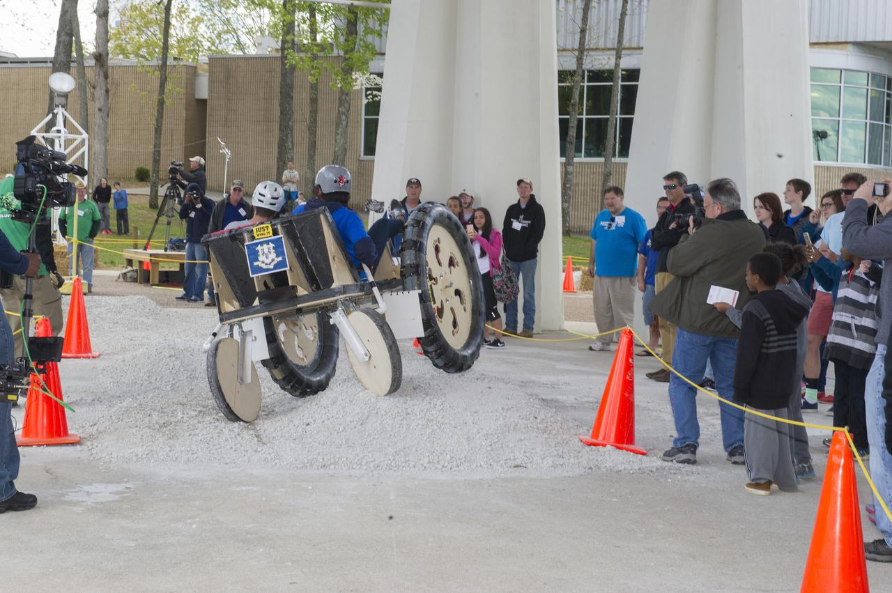 2016 ROVER CHALLENGE EVENTS AT THE U.S. SPACE AND ROCKET CENTER IN HUNTSVILLE, ALABAMA. NATIONAL AND INTERNATIONAL COLLEGE AND HIGH SCHOOL STUDENTS COME TOGETHER TO TEST THEIR ENGINEERING SKILLS OVER A SIMULATED OUTER PLANET OBSTACLE COURSE.