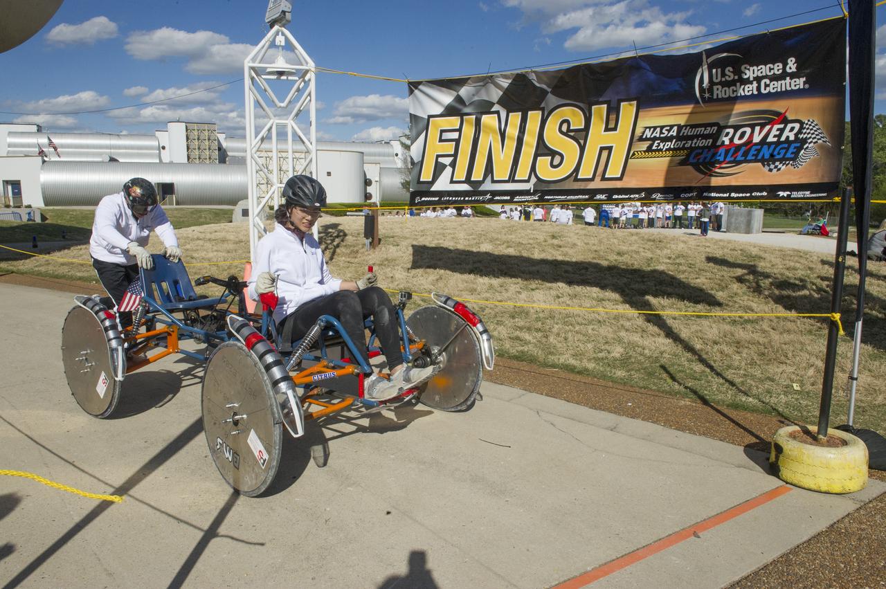 2016 ROVER CHALLENGE EVENTS AT THE U.S. SPACE AND ROCKET CENTER IN HUNTSVILLE, ALABAMA. NATIONAL AND INTERNATIONAL COLLEGE AND HIGH SCHOOL STUDENTS COME TOGETHER TO TEST THEIR ENGINEERING SKILLS OVER A SIMULATED OUTER PLANET OBSTACLE COURSE.