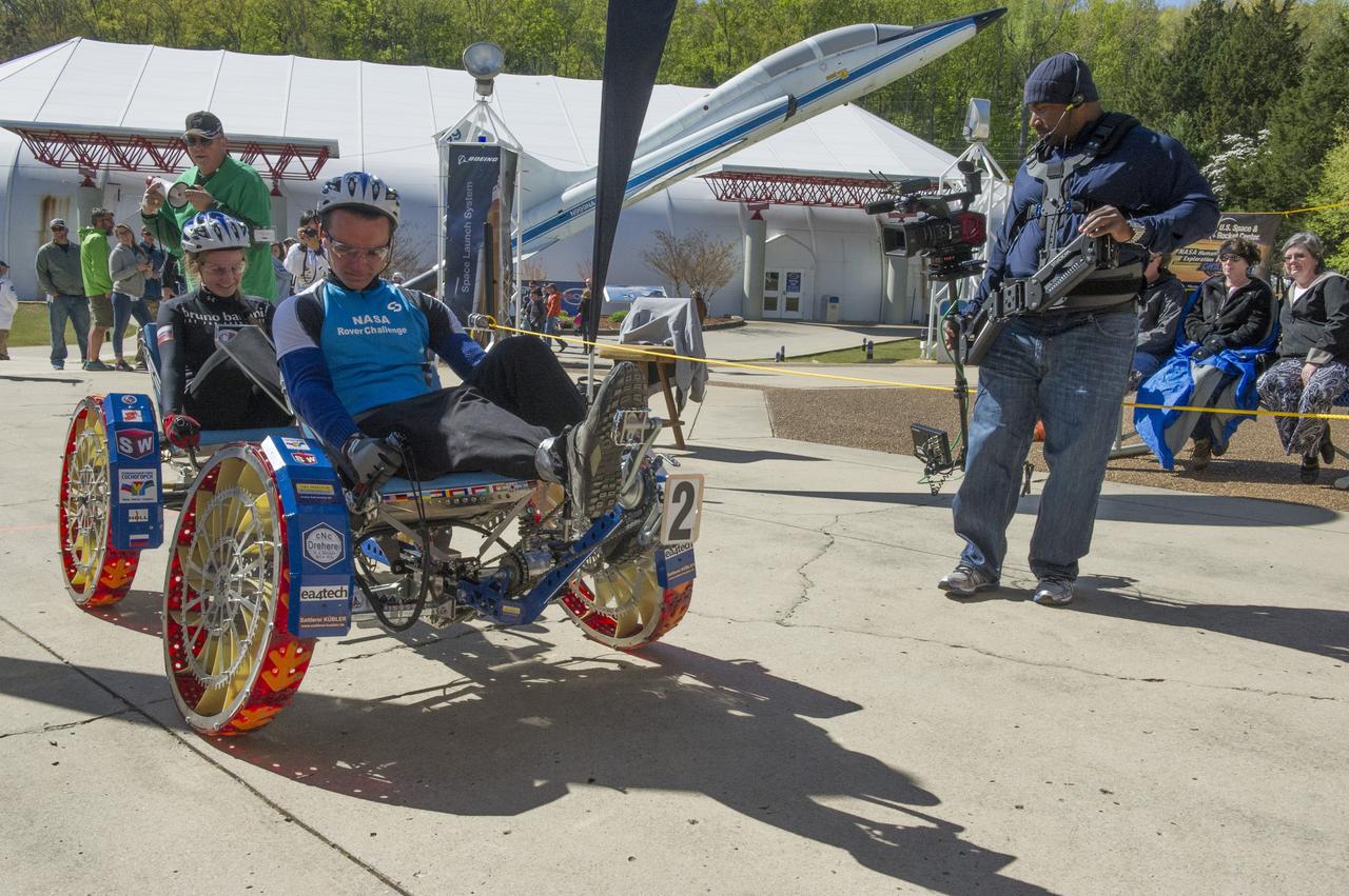 2016 ROVER CHALLENGE EVENTS AT THE U.S. SPACE AND ROCKET CENTER IN HUNTSVILLE, ALABAMA. NATIONAL AND INTERNATIONAL COLLEGE AND HIGH SCHOOL STUDENTS COME TOGETHER TO TEST THEIR ENGINEERING SKILLS OVER A SIMULATED OUTER PLANET OBSTACLE COURSE.