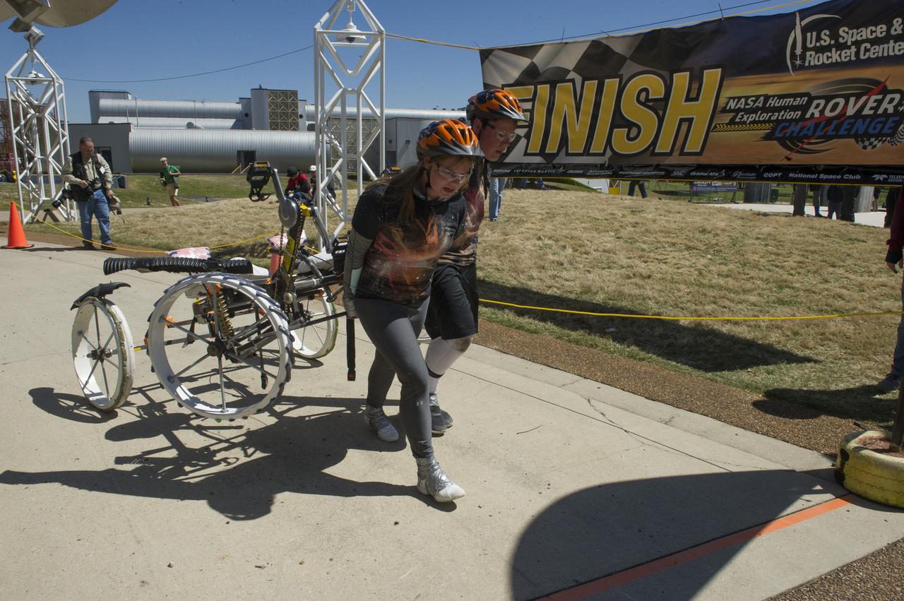 2016 ROVER CHALLENGE EVENTS AT THE U.S. SPACE AND ROCKET CENTER IN HUNTSVILLE, ALABAMA. NATIONAL AND INTERNATIONAL COLLEGE AND HIGH SCHOOL STUDENTS COME TOGETHER TO TEST THEIR ENGINEERING SKILLS OVER A SIMULATED OUTER PLANET OBSTACLE COURSE.