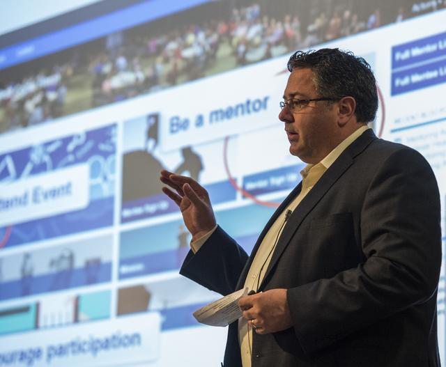 NASA image: TODD MAY UPDATES MARSHALL TEAM