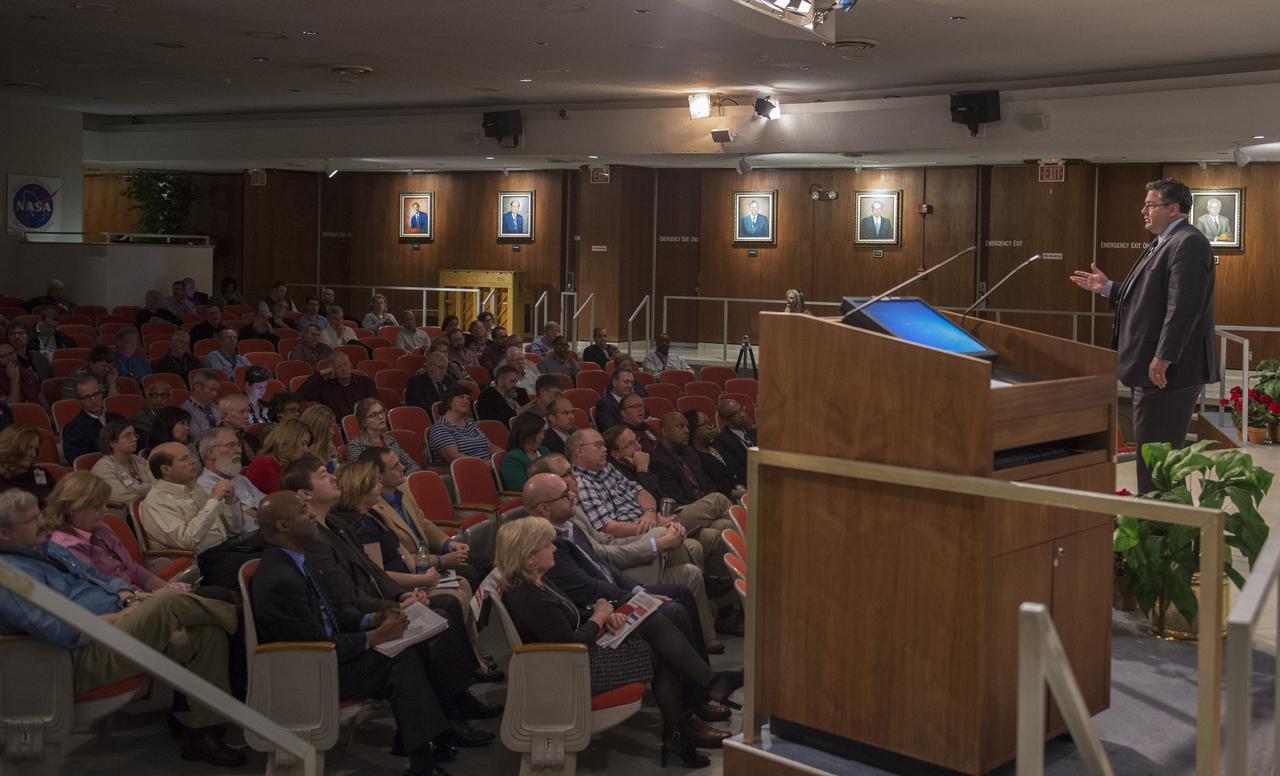 TODD MAY ADDRESSES AUDIENCE CONCERNING 2017 BUDGET ROLLOUT IMPACT ON NASA/MSFC