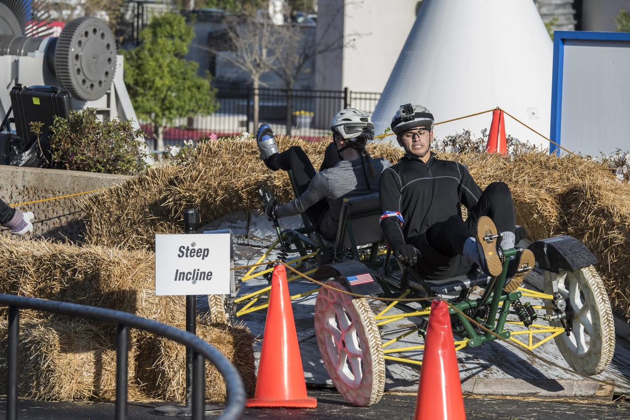 2017 Exploration Rover Challenge events at the U.S. Space and Rocket Center in Huntsville, Alabama. High school and college students from around the U.S. and the world come together for this 2 day event which challenges them to compete for the fastest time as well as technical design of the actual rover itself.