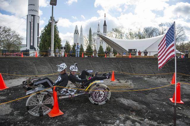 NASA image: 2017 Exploration Rover Challenge event.