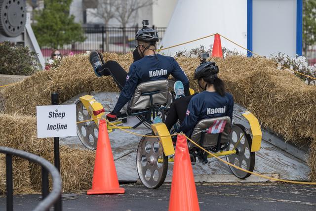 NASA image: 2017 Exploration Rover Challenge event.