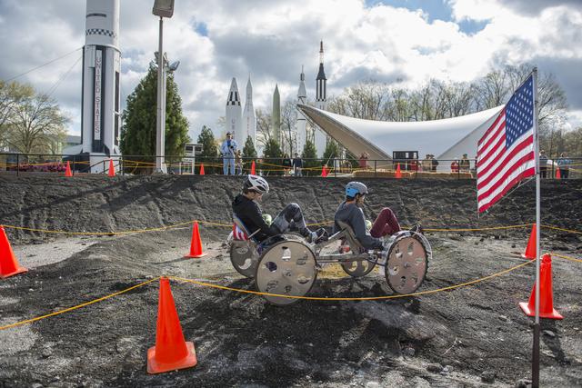 NASA image: 2017 Exploration Rover Challenge event.
