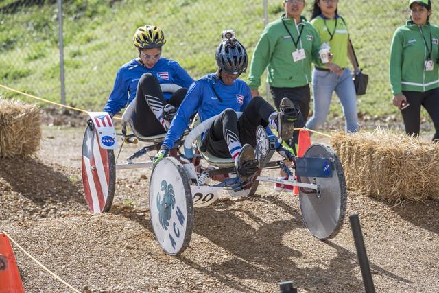 NASA image: 2017 Exploration Rover Challenge event.