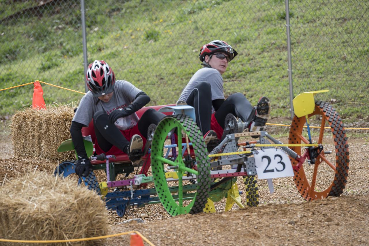 2017 Exploration Rover Challenge events at the U.S. Space and Rocket Center in Huntsville, Alabama. High school and college students from around the U.S. and the world come together for this 2 day event which challenges them to compete for the fastest time as well as technical design of the actual rover itself.