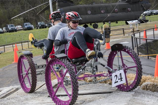 NASA image: 2017 Exploration Rover Challenge event.