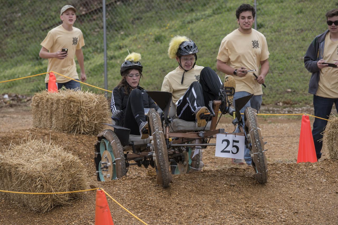 2017 Exploration Rover Challenge events at the U.S. Space and Rocket Center in Huntsville, Alabama. High school and college students from around the U.S. and the world come together for this 2 day event which challenges them to compete for the fastest time as well as technical design of the actual rover itself.