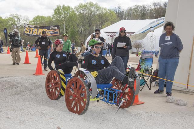 NASA image: 2017 Exploration Rover Challenge event.