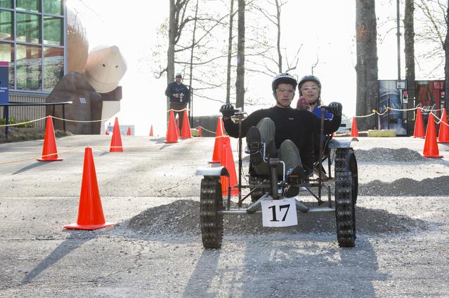 NASA image: 2017 Exploration Rover Challenge event.