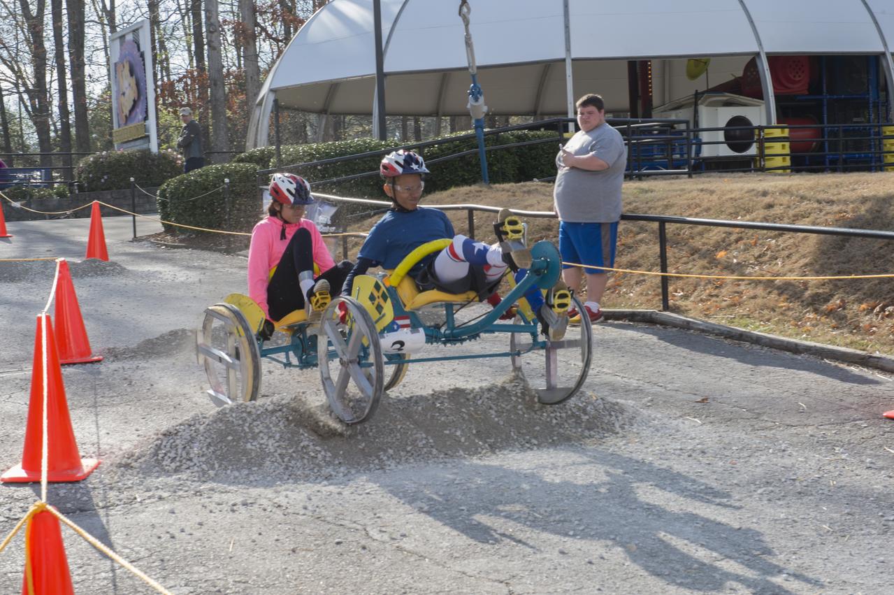 2017 Exploration Rover Challenge events at the U.S. Space and Rocket Center in Huntsville, Alabama. High school and college students from around the U.S. and the world come together for this 2 day event which challenges them to compete for the fastest time as well as technical design of the actual rover itself.