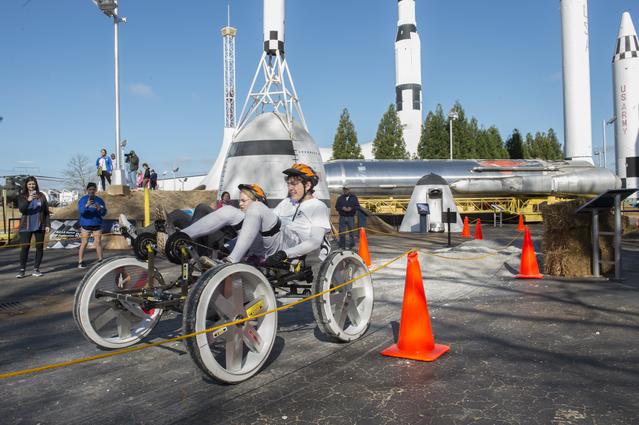 NASA image: 2017 Exploration Rover Challenge event.