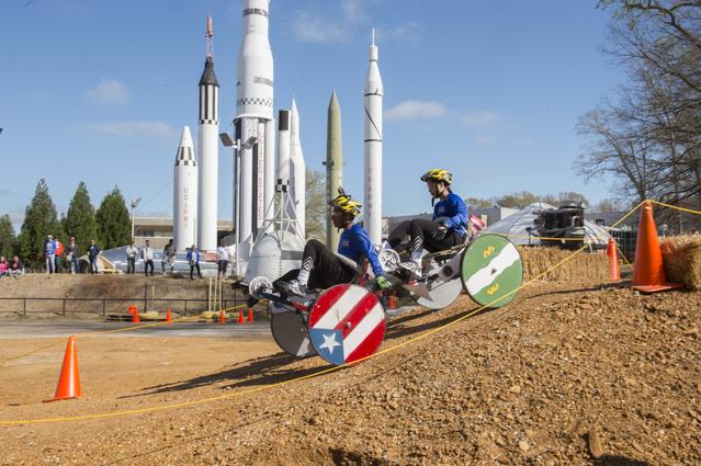 NASA image: 2017 Exploration Rover Challenge event.