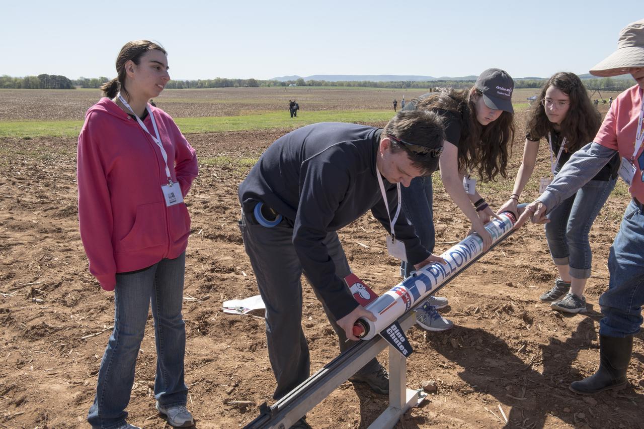 2017 Student Launch activities at the Bragg Farm in Toney, Alabama