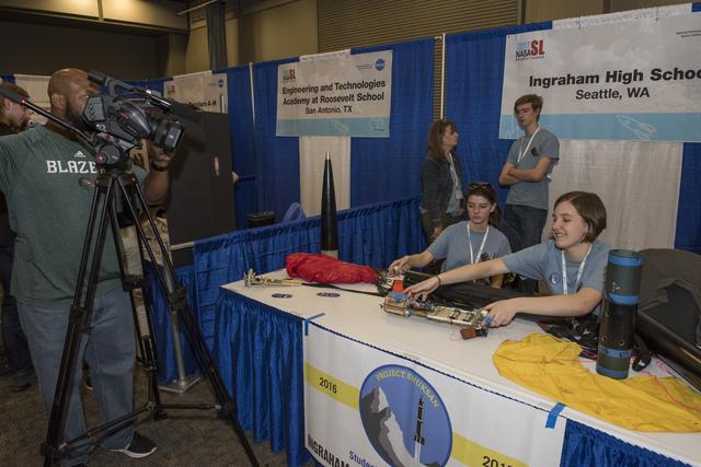 NASA image: 2017 Student Launch Initiative