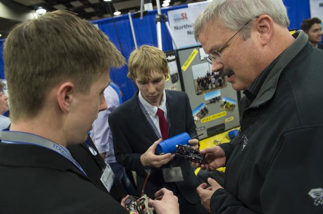 NASA image: 2017 Student Launch Initiative Rocket Fair