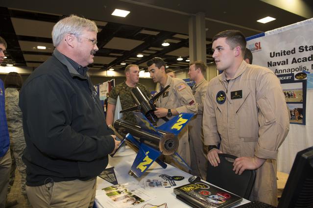 NASA image: 2017 Student Launch Initiative Rocket Fair