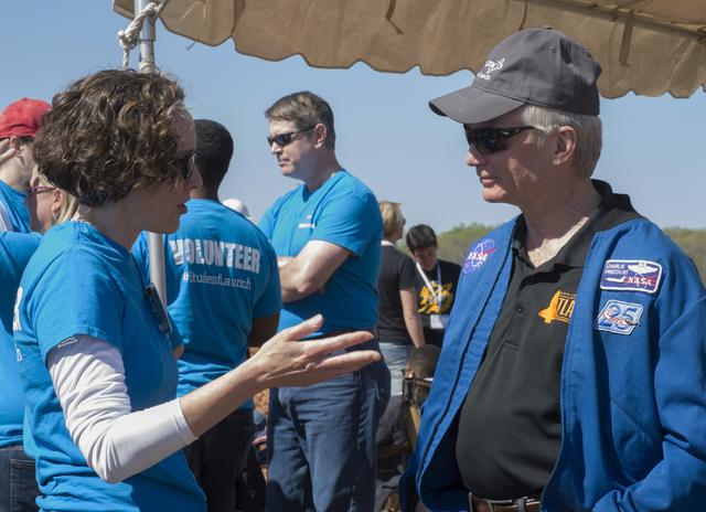 NASA image: 2017 Student Launch Initiative Launches