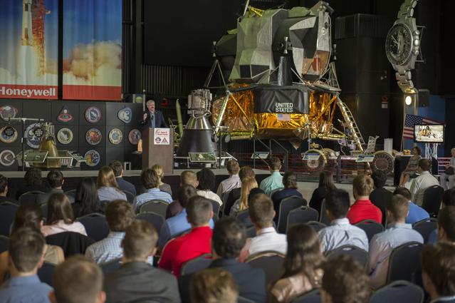 Jim Turner addresses Summer Interns