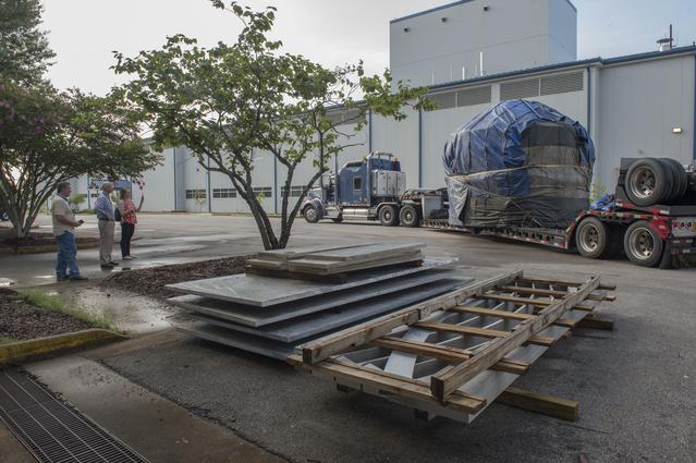 NASA image: SHIIVER (Structural Heat Intercept Insulation Vibration Evaluation Rig)